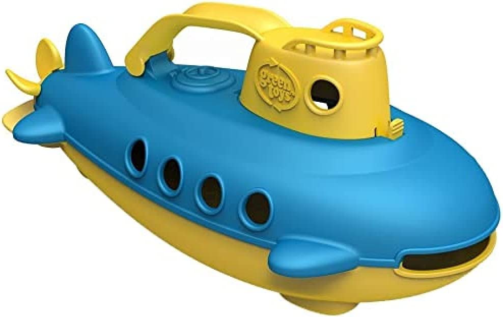 Green Toys Submarine in Yellow & blue