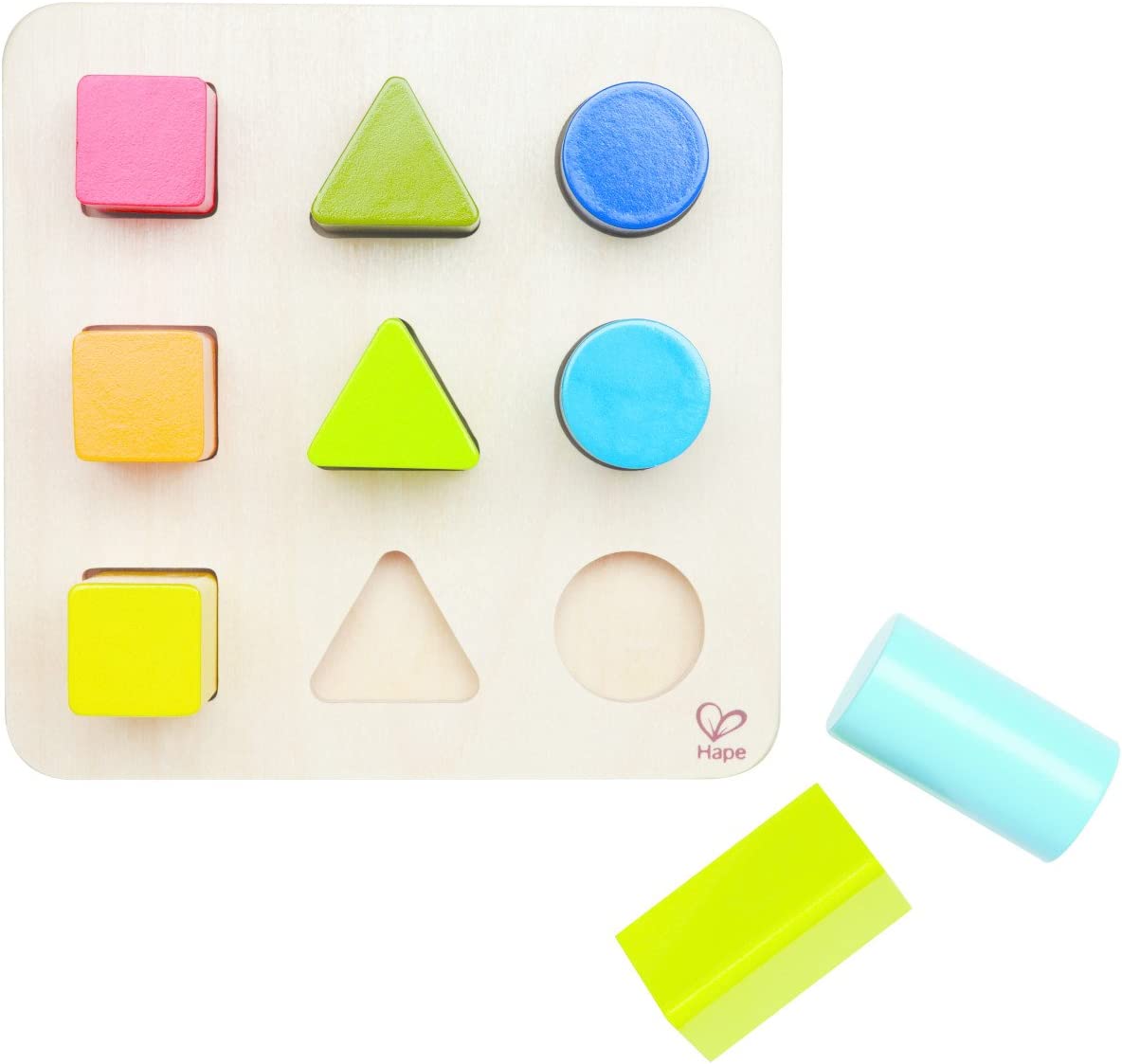 Hape Wooden Color and Shape Sorter Toy