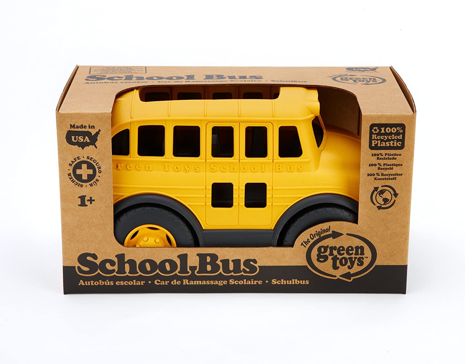 Green Toys School Bus Yellow