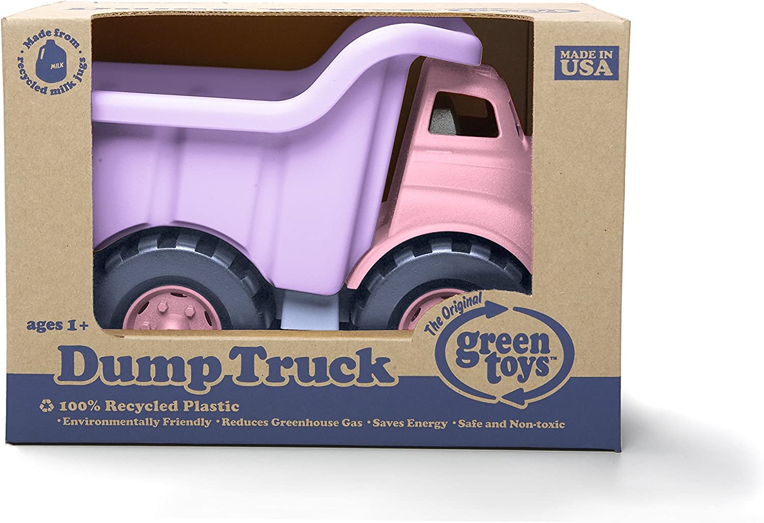 Green Toys Dump Truck, Pink Color