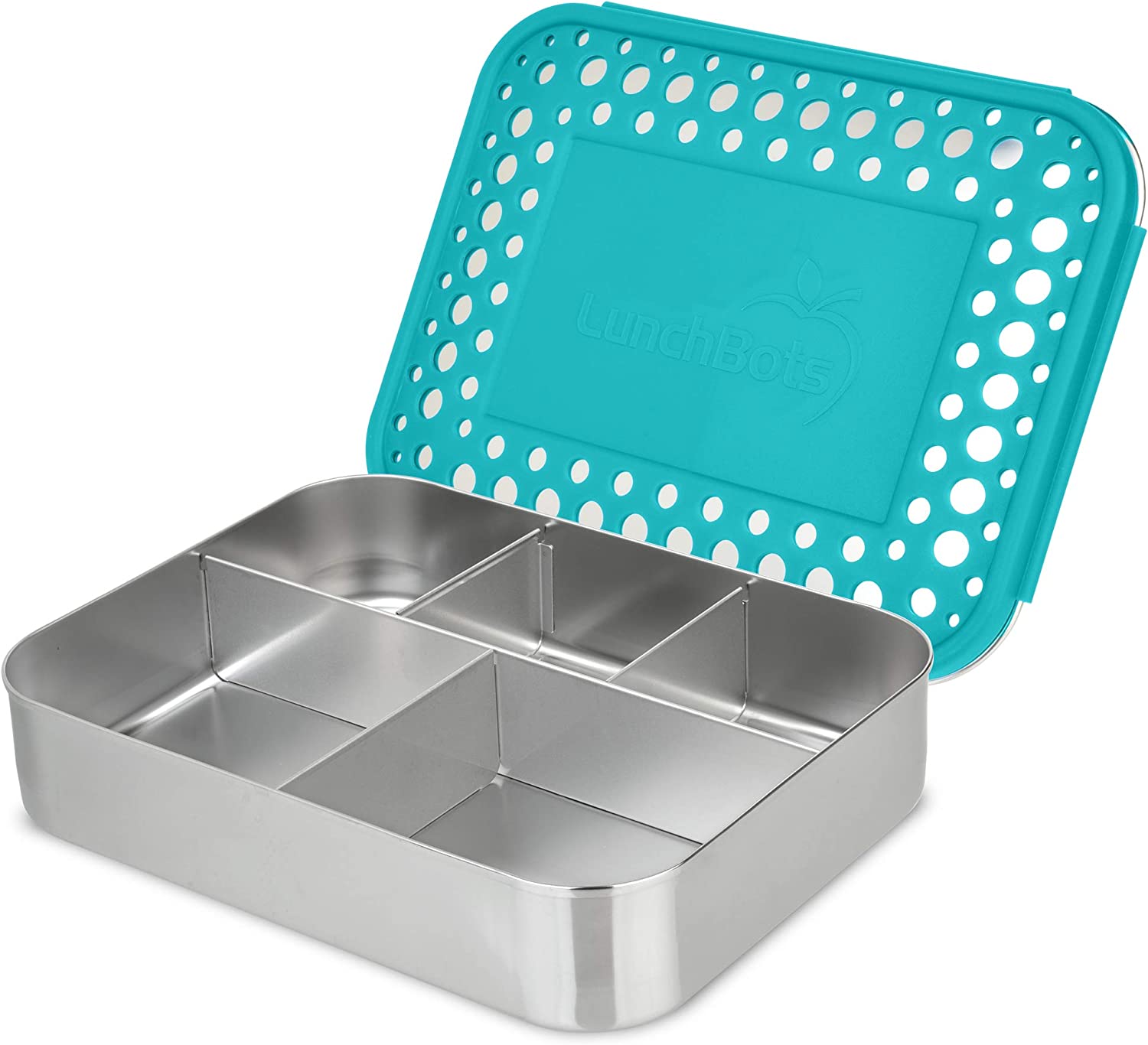 LunchBots Large Cinco Stainless Steel Lunch Container
