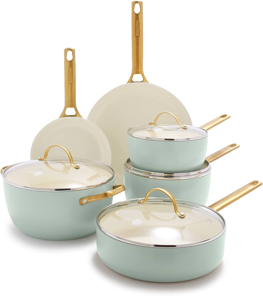 GreenPan Reserve Ceramic Nonstick Cookware Set