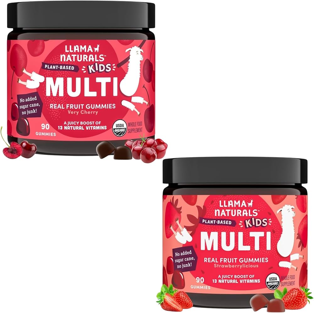 Llama Naturals Kids Multivitamin Gummies